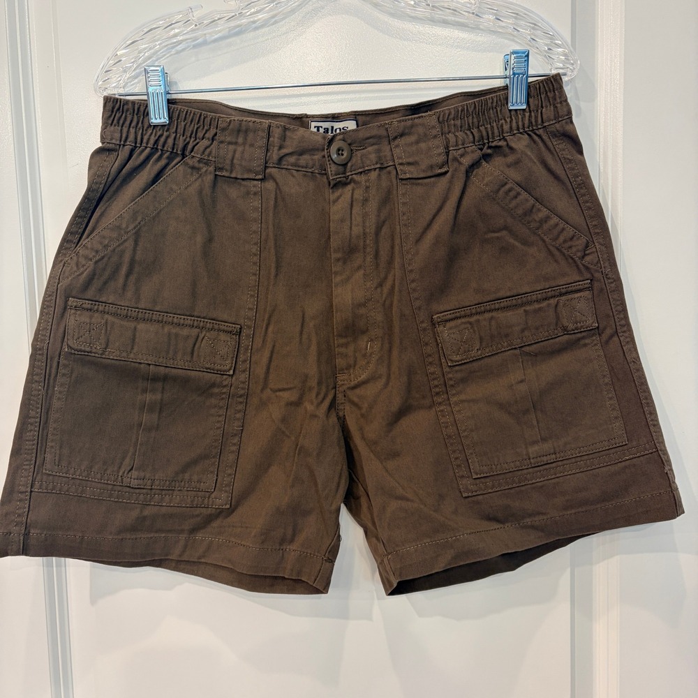 Talos Cargo Shorts 34 Brown
